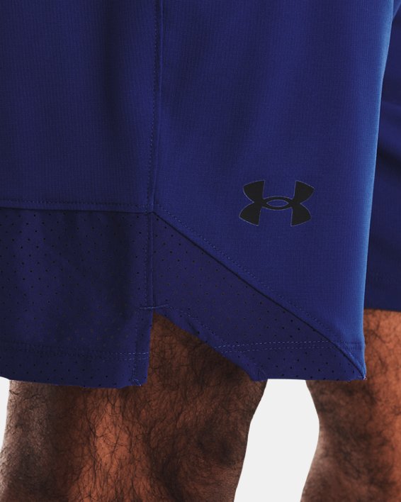 Shorts UA Vanish Woven para Hombre, Blue, pdpMainDesktop image number 3